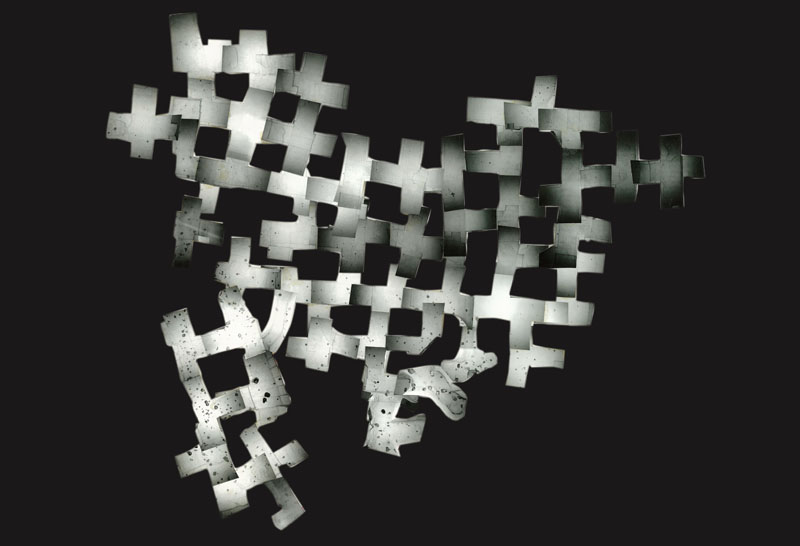 The Ceiling of the system of chalk mine galleries in the Pietersberg, Limburg, The Netherlands, project Berg Beeld (Mountain Vision), 1990 The Ceiling of the system of chalk mine galleries in the Pietersberg, Limburg, The Netherlands, project Berg Beeld (Mountain Vision), 1990